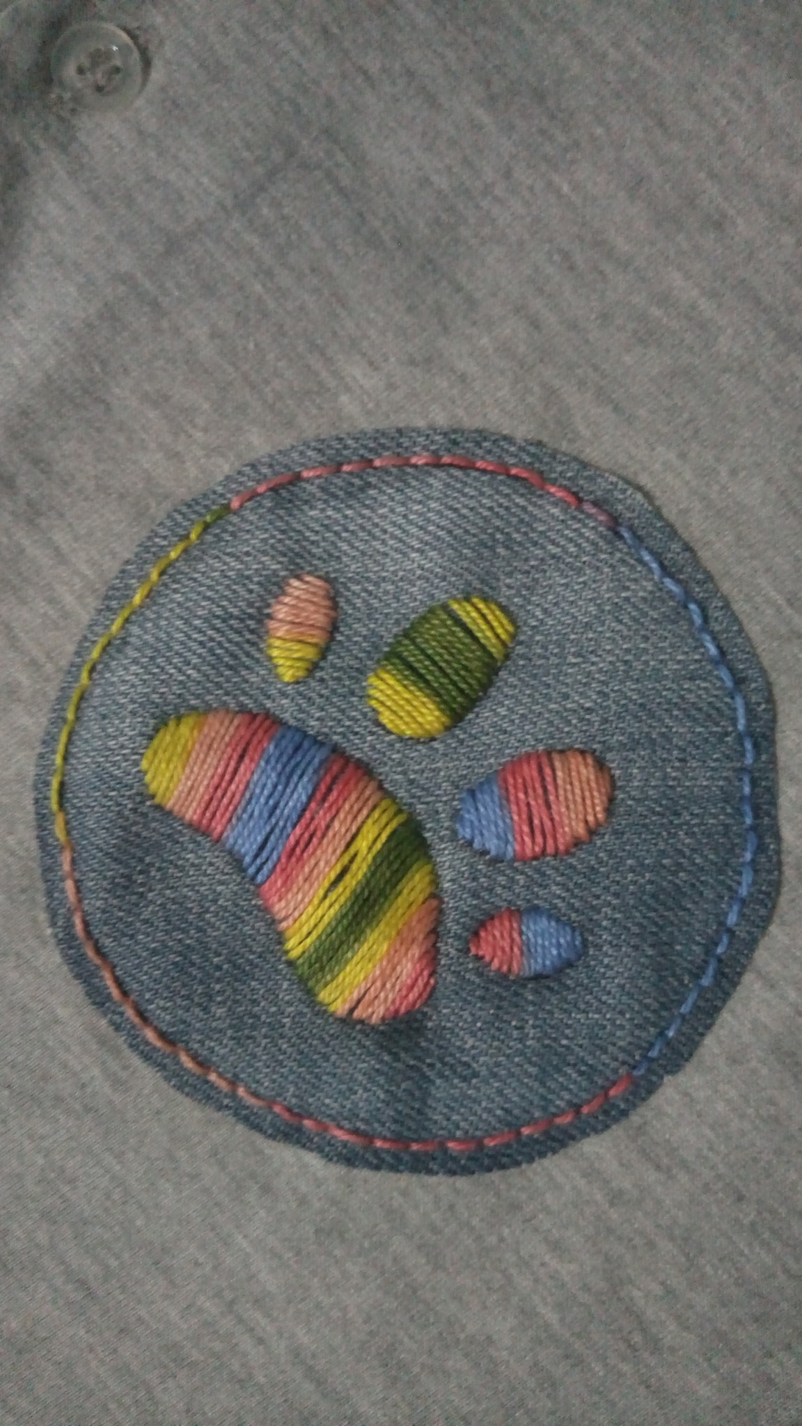 Satin Embroidery Image 1